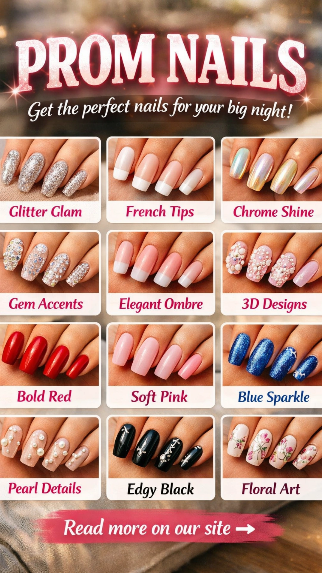 Prom Nails for Elegant Style Inspiration