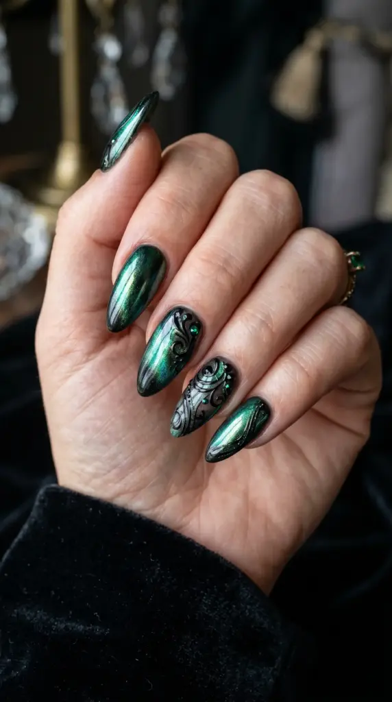 Toxic- Emerald- Accents