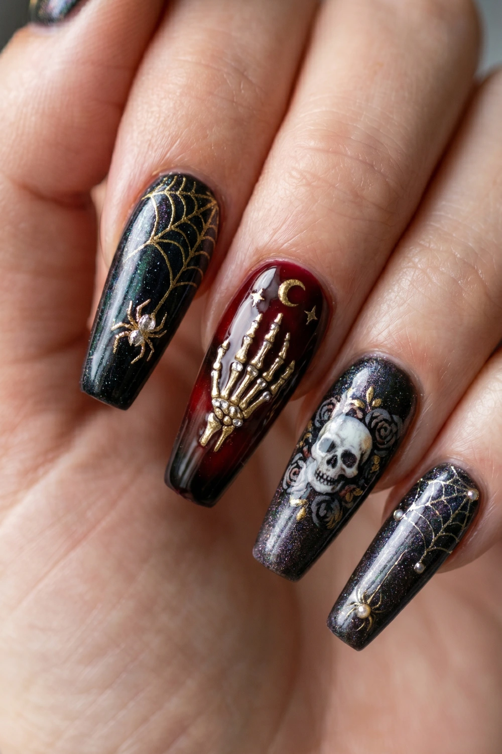 Killer Acrylic Halloween Nails for Spooky October Ideas